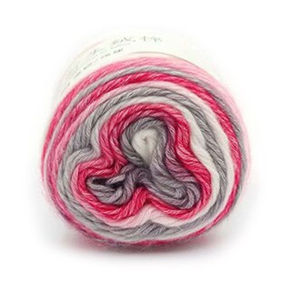 100g Rainbow Woollen Yarn DIY Hand Woven Cake Yarn Hat Scarf