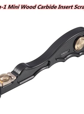 2-In-1 Mini Carbide Insert Scraper Glue Scraper Removal Alum