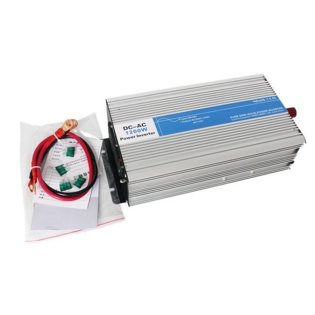 1200w pure sine wave inverter DC 12V/24V/48V to AC 110V/220V