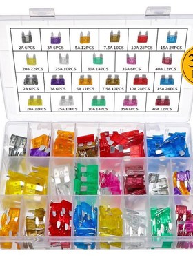 300Pcs Mini Small Size Blade Car Fuse Assortment Set 适用于