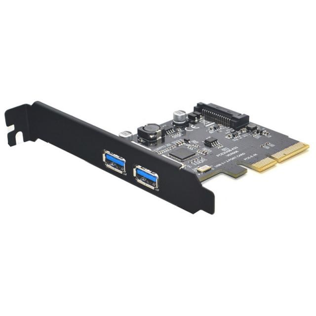 Add On Cards SuperSpeed 10Gbps USB 3.1 2 Port PCI-E Express