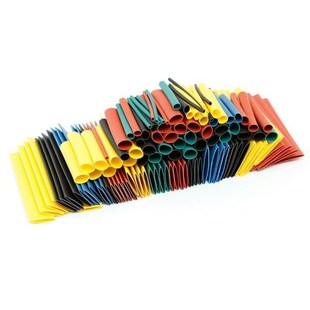328PCS Colorful Polyolefin 21 Shrinking Wrap Heat Shrink Tu