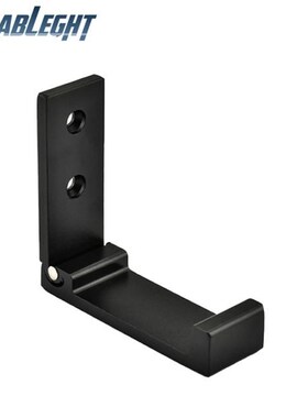 Recableght Aluminum Alloy Folding Hanging Hooks Towel Rack H