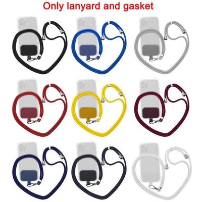 Universal Crossbody Nylon Patch Phone Lanyards Anti-Lost Mob