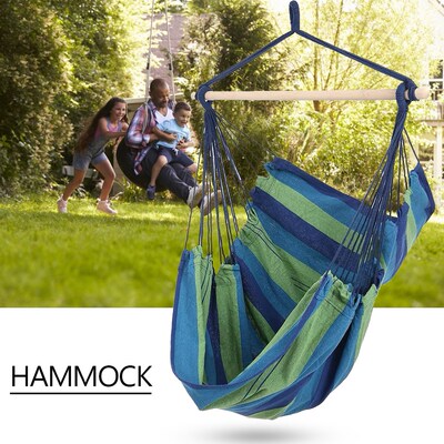 Portable Canvas Hammock  Chair Swing Indoor Garden Sports Ho