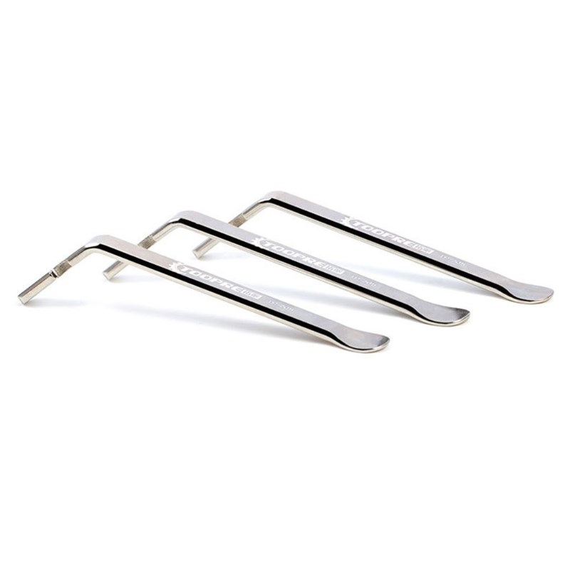 7XEA 3 Pcs Stainless Steel Tire Rod Remover Cycling Tire Lev