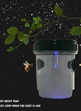 Waterproof LED Solar Powered Wasp Traps Outdoor Hanging Bee