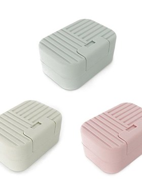 Portable Travel Washing Shower Soap Box Dish Plate Holder Hi