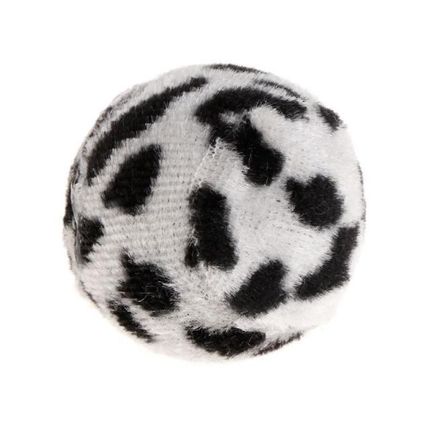 5pcs Pet Toy Plush Balls Leopard Interactive Play Funny Cat