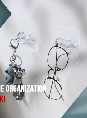 1PC Strong Self Adhesive Hook Multifunctional Round Hook Hom