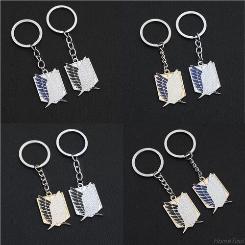Anime Attacks On Titan Scouting Legions Emblem Keychain Wing
