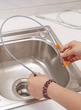 Can be bent to pinch the pressure type sewer picker collecto