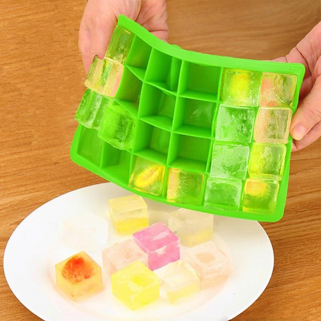 24 Silicone Ice Cube Tray with Lid Ice Cube Mold Food Grade