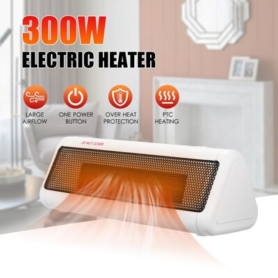 Space Floor Heater 300W PTC Fever Ceramic Fan Quiet Electric