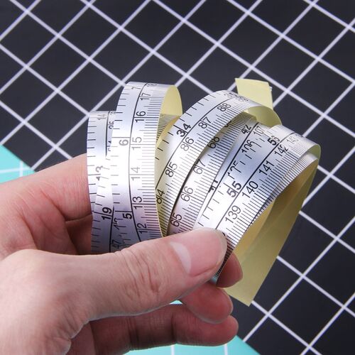 151cm Self Adhesive Metric Measure Tape Vinyl Ruler For Sewi