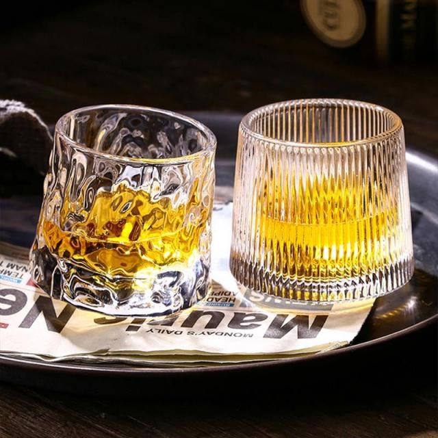 Whiskey Glass Transparent Liquor Spirits Wine Glass Cup Tumb