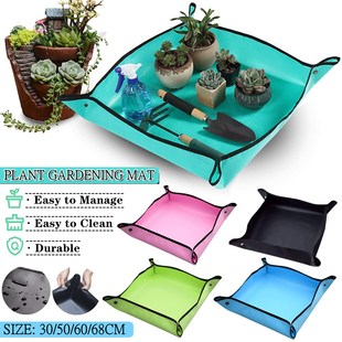 30-68CM Planting Mat PVC Gardening Potting Mat Foldable Plan