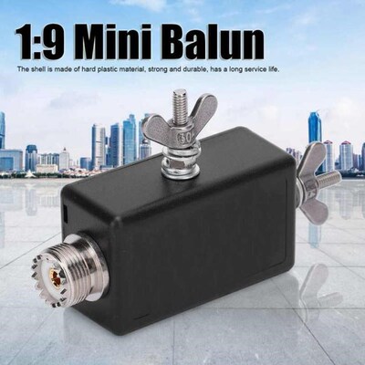 19 Mini Balun Suitable HF Shortwave Antenna for Outdoor QRP
