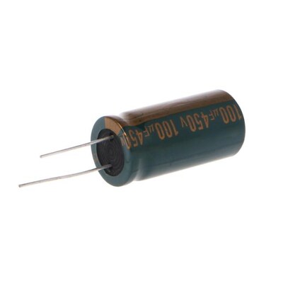 450V 100uF Capacitance Electrolytic Radial Capacitor High Fr