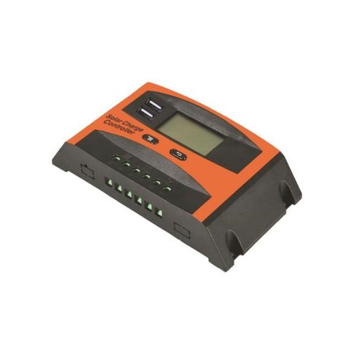 20A/30A PWM 12V/24V Solar Energy Controller LCD Function Dua
