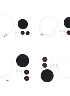 40/60/80/100cm Interchangeable Knitting Needle Cable End Cap