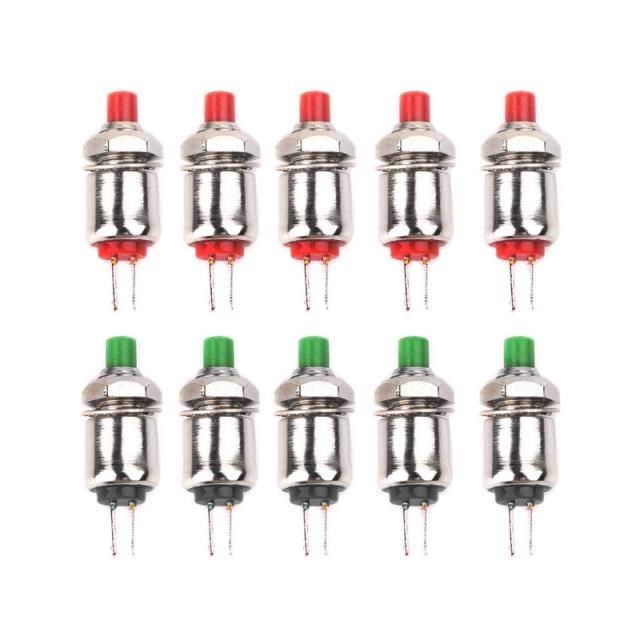 10pcs 5mm Mini Push Button Switch Spring Return Micro Switch图片