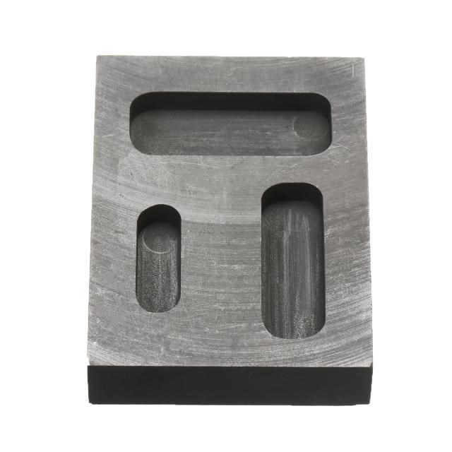 3 Holes Graphite Ingot Mold Graphite Melting Casting Ingot B