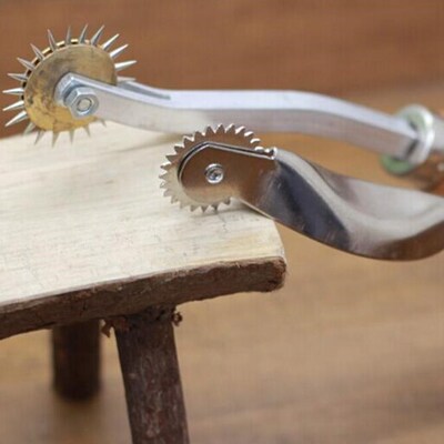 Practical Craft Leather Fabric Needle Sewing Wheel Punch Too