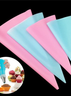 4 sizes Confectionery Bag Silicone Icing Piping Cream Pastry
