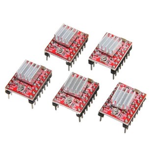 5Pcs A4988 Stepper Motor Driver Module Mini Stepper Motor Dr