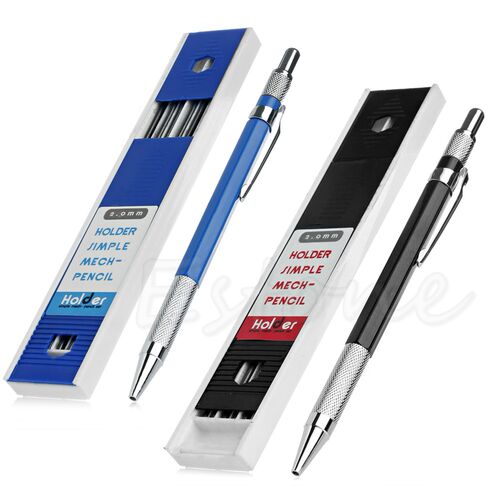 2mm 2B Lead Holder Automatic Mechanical Drawing Drafting Pen