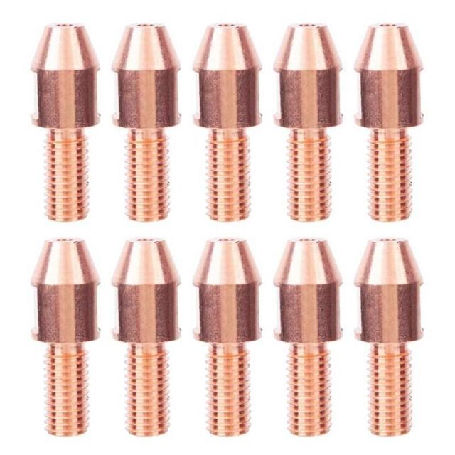 10Pcs Welding Contact Tip Submerged Copper Arc Nozzle Access