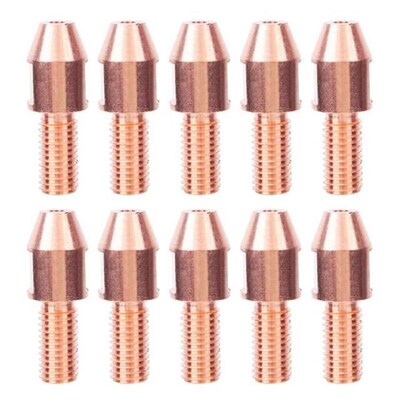 10Pcs Welding Contact Tip Submerged Copper Arc Nozzle Access