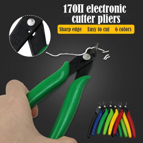 170II Electronic Diagonal Pliers Wire Cable Cutters Anti-sli