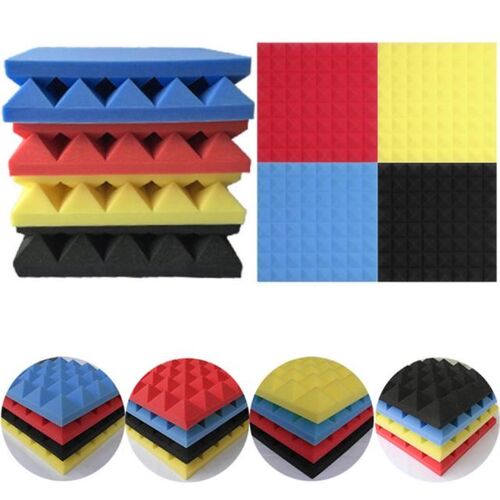 50x50x5.5cm Acoustic Foam Sound Treatment Absorption Wedge T - 封面