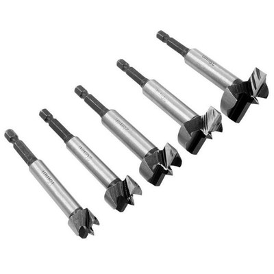 15-35mm Forstner Auger Drill Bit Set Hex Shank Wood Tools Fo