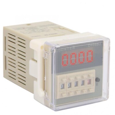 Digital Counter Relay O111ROM DH48J-8A LCD Digital Electroni
