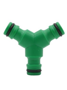Y Type Water Quick Coupling 3 Way Garden Hose Connector Spli
