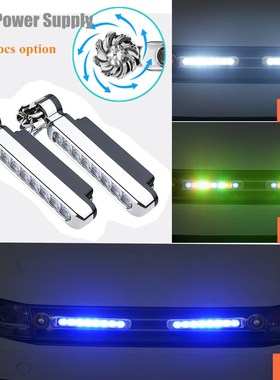 Wind Energy No Need External Power Supply Car Daytime Runnin