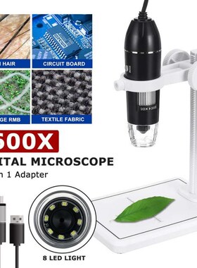 3 IN 1 1600X 2MP 1080P Digital Microscope Type-C/Micro USB M