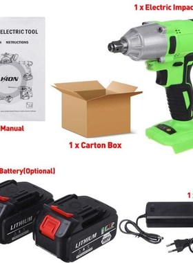 850Nm 388VF 22890MAH Brushless Electric Impact Wrench Rechar