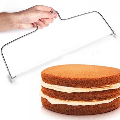 1 Layer Stainless Steel Adjustable Wire Cake Cutter Slicer L