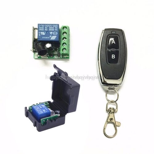 DC 12V 1CH Relay Receiver Module RF Transmitter 433Mhz Wirel