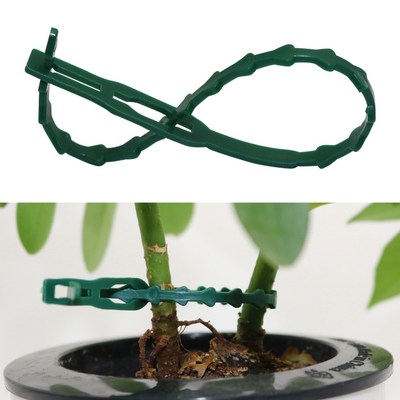 Agriculture Adjustable Plastic Plant Cable Ties Reusable Cab
