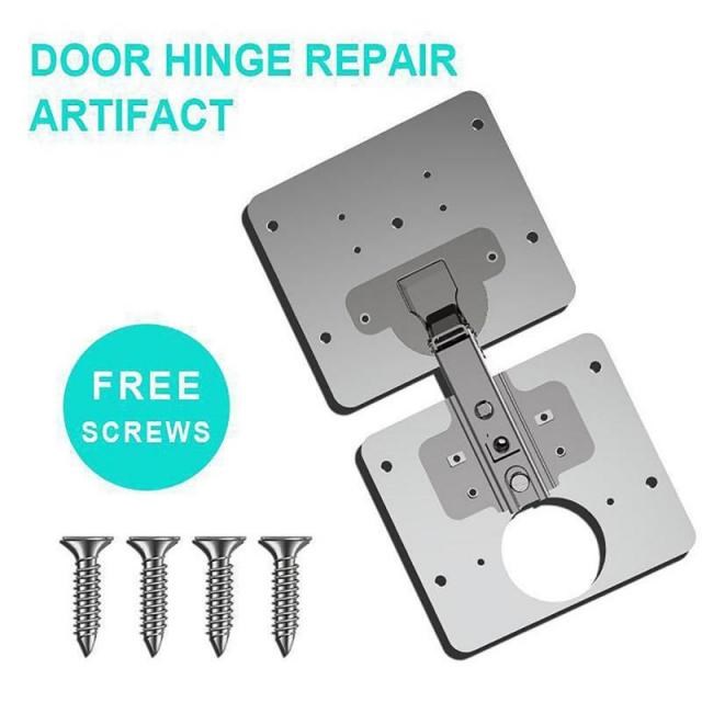 1PC Hinge Repair Plate For Cabinet Drawer Furniture Window F