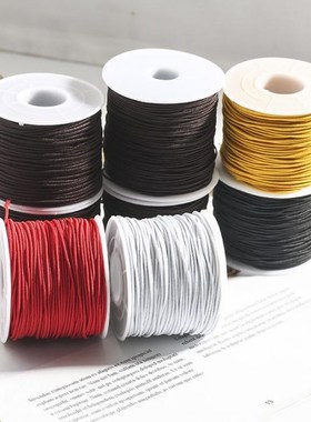 50M/Spool 40M/Spool 1mm 1.2mm 1.5mm Cotton Cord Nylon Cord T