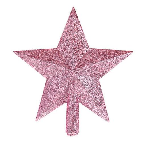 1pc Gold Silver Red Star Christmas Tree Top Star 3D Five-poi