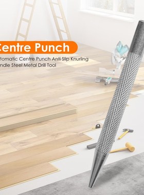 Automatic Centre Punch Unique Anti Slip Knurling Handle Cent