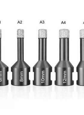 M14 Thread Dry Diamond Core Drill Bits For Porcelain Granite