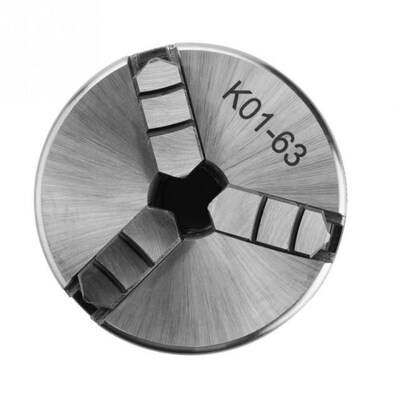 3-Jaw Lathe Chuck K01-63/M14 Self-Centering Chuck With 2pcs
